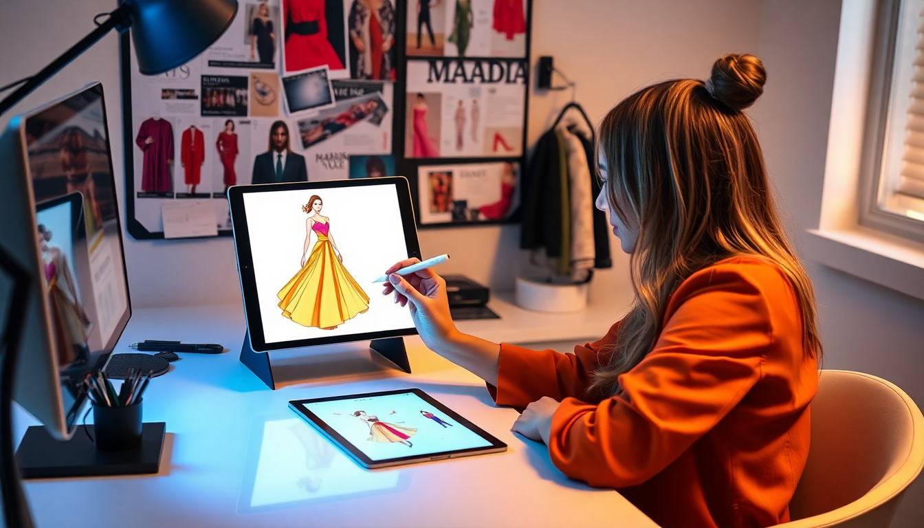 Entdecken Sie die Macht von Fashion Procreate für Ihre Social-Media-Modezeichnungen - Fashion Procreate