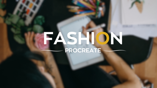 Explorando os pincéis do Procreate para design de moda