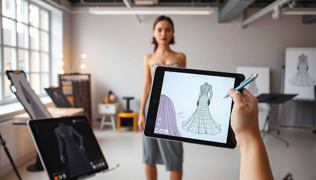 Créer des modèles 3D de mode avec Procreate | Fashion Procreate