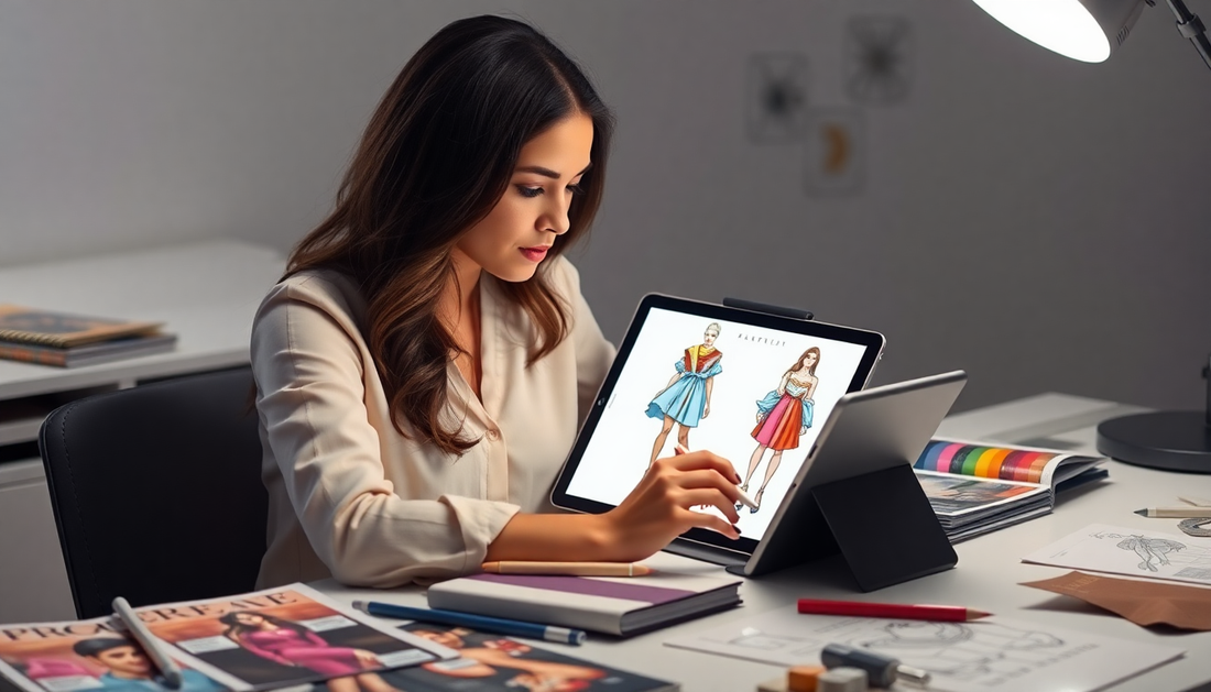 Tutorial para Iniciantes: Começando com Moda no Procreate | Fashion Procreate