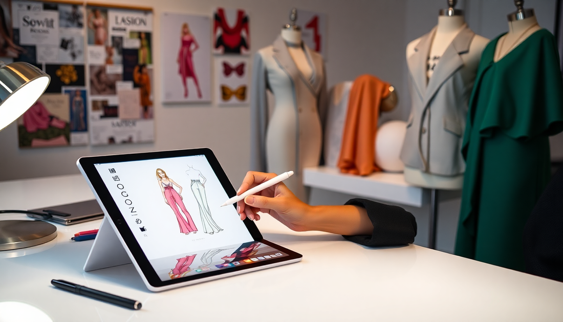 Maximize sua criatividade: Crie coleções de moda com facilidade usando o Procreate | Fashion Procreate