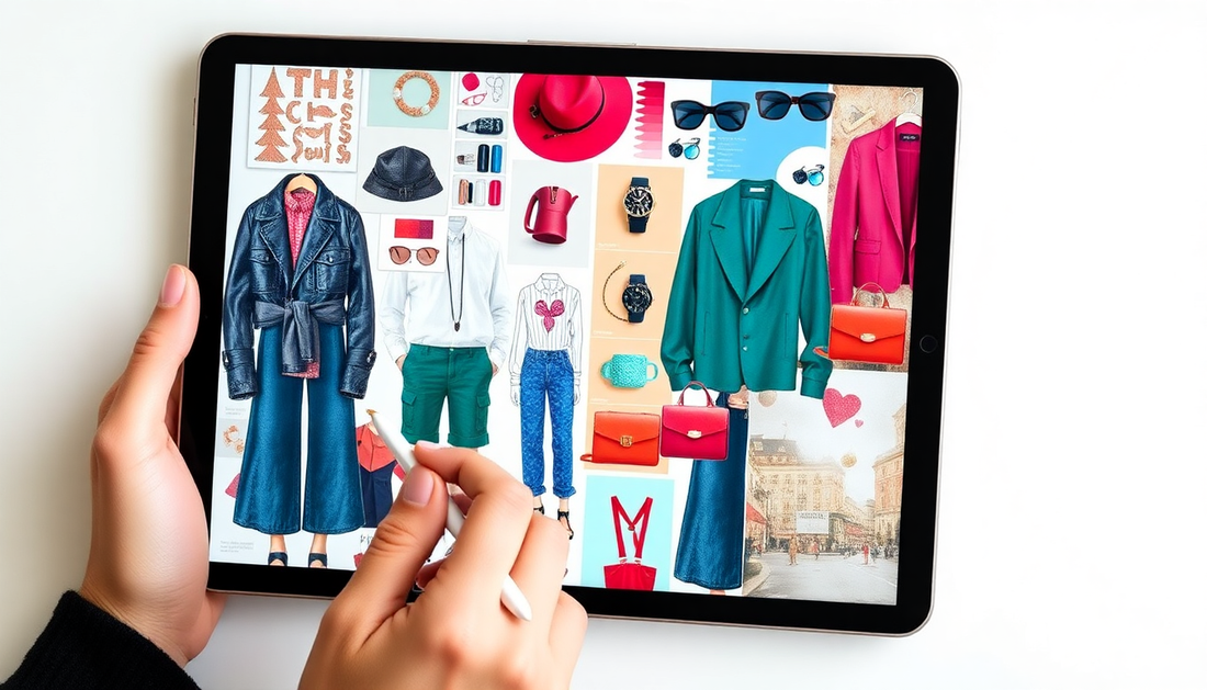 Create Jaw-Dropping Fashion Mood Boards with Procreate in Minutes | Fashion Procreate