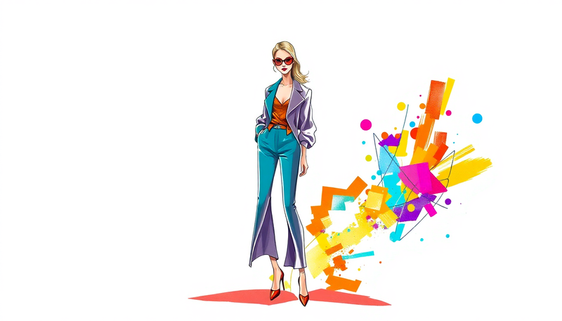 Como Transformar Desenhos à Mão em Arte Digital de Moda no Procreate | Fashion Procreate - Fashion Procreate