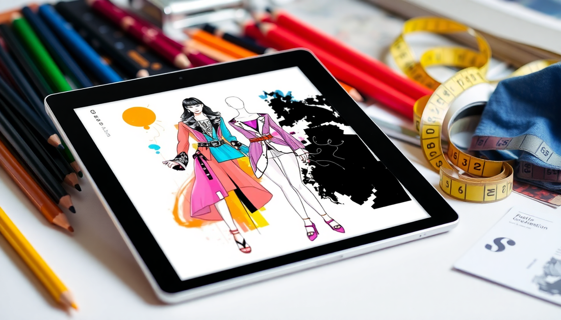 Conheça o Fashion Procreate - seu assistente de design de modelos digital