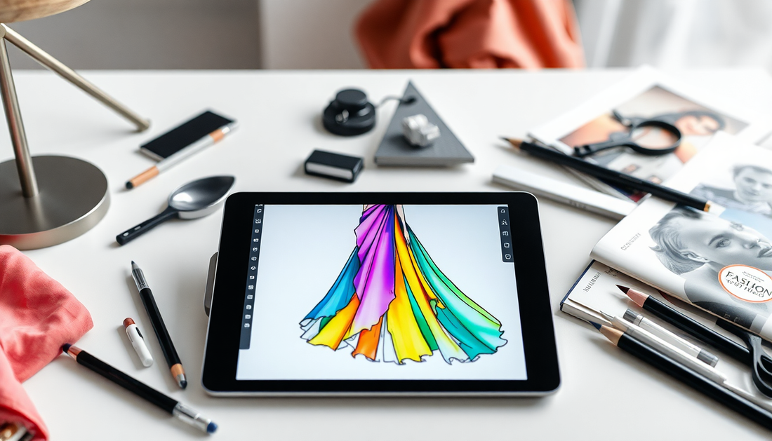 Desbloqueie seu potencial de design de moda com o Procreate: Um Guia Passo a Passo | Procreate para Moda