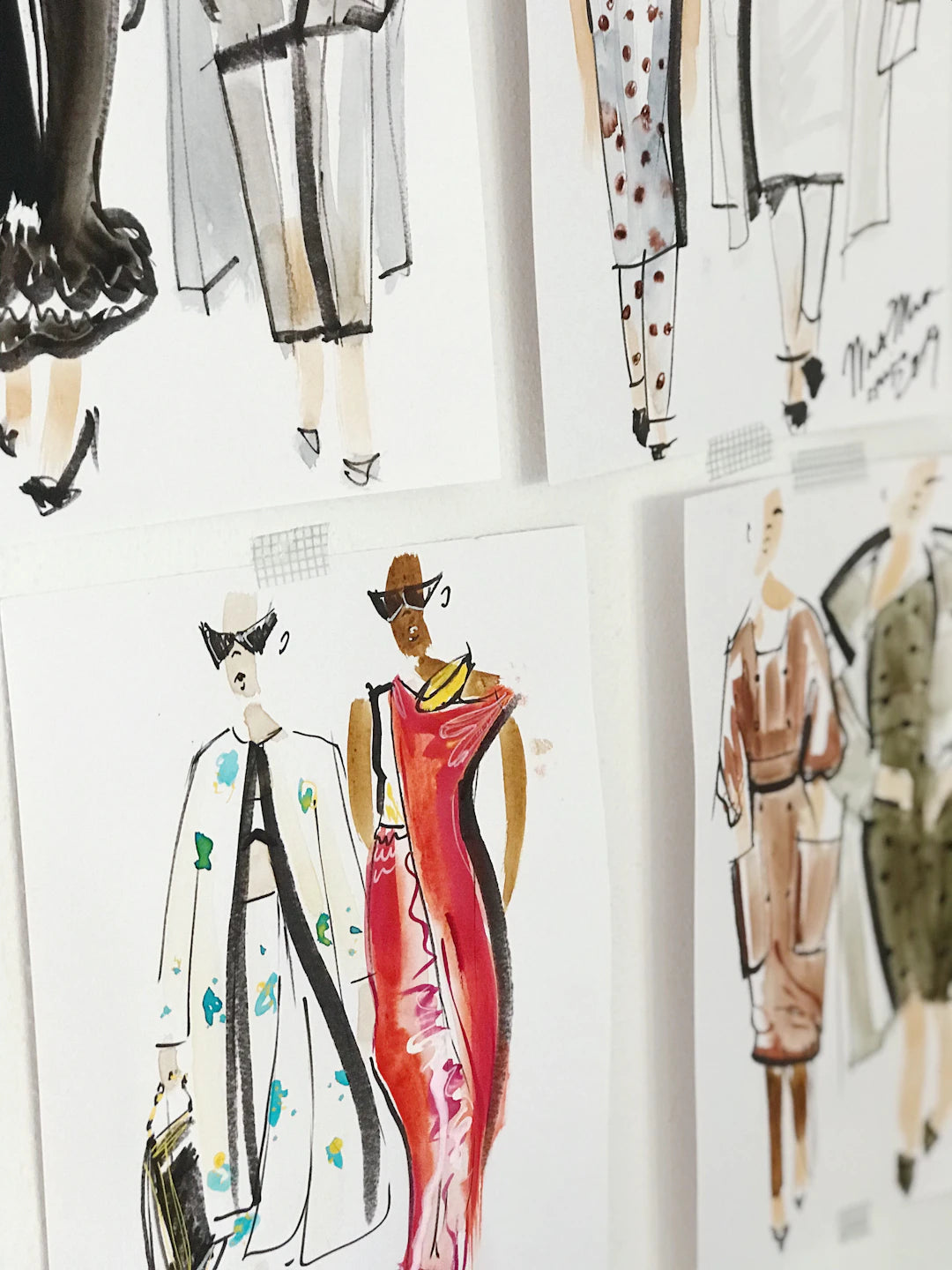 Techniques for Drawing Fabrics and Patterns