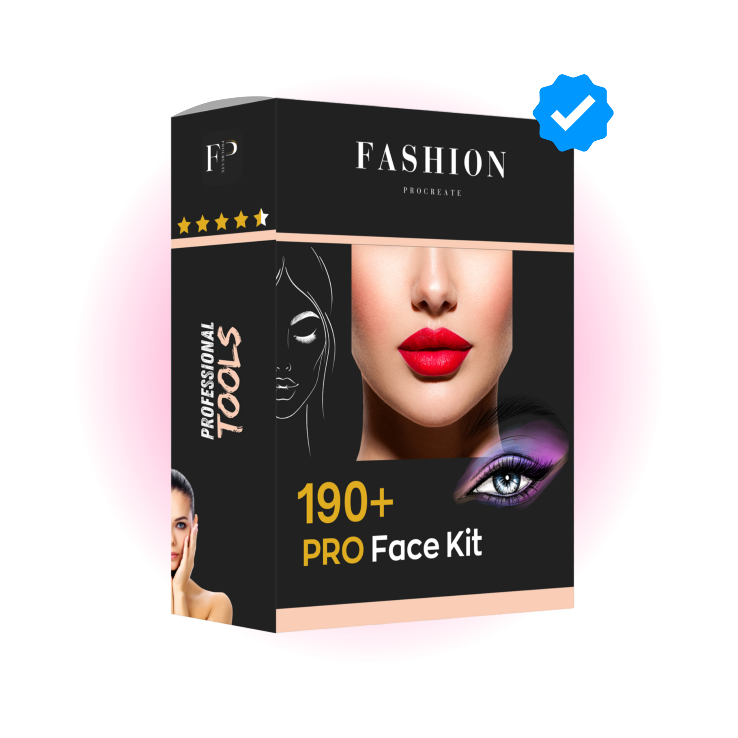 PRO Face Kit - Fashion Procreate