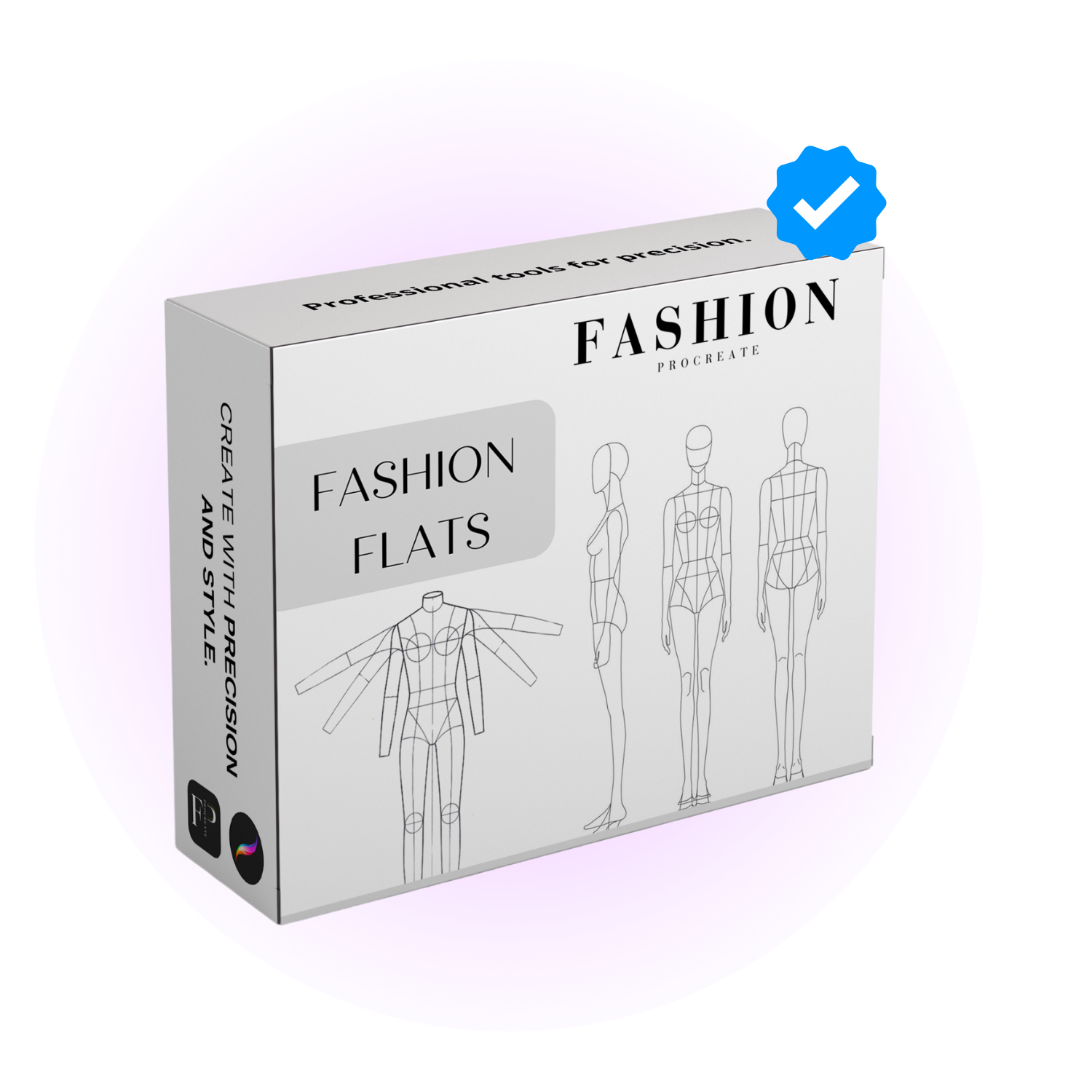 Fashion Flats: Professional Designer Templates