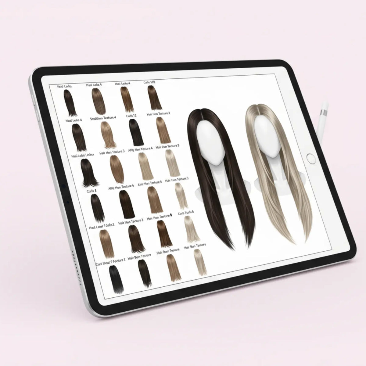 Procreate fashion illustration module